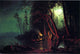 Albert Bierstadt Lake Tahoe Spearing Fish by Torchlight Wall Decal