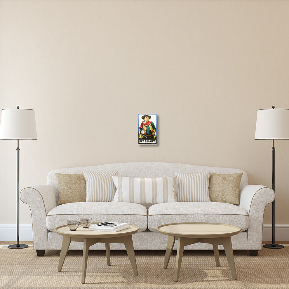 "Wm S Hart" Stretched Canvas Giclee by Hollywood Photo Archive, 10x16"