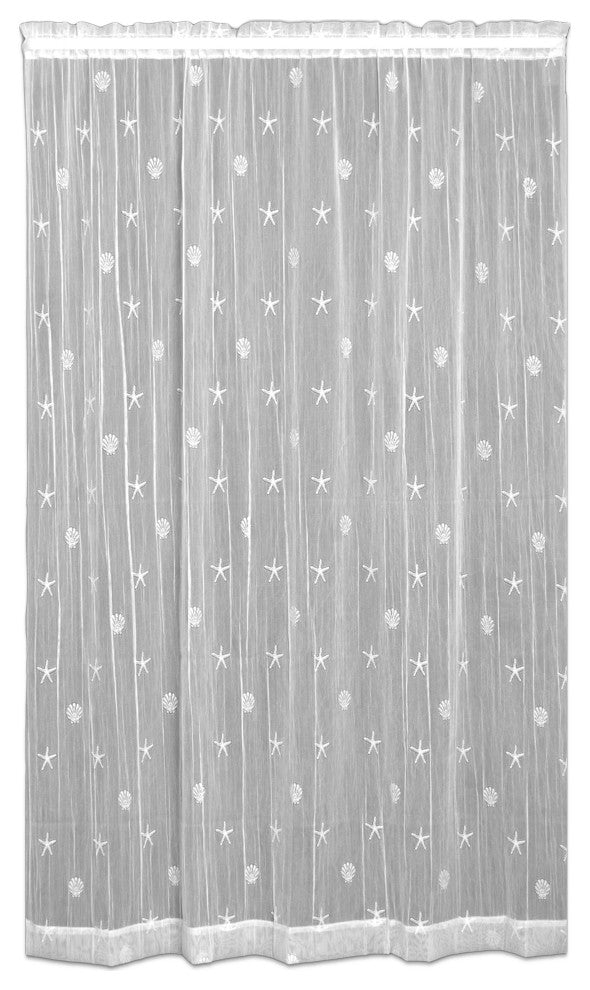 Sand Shell 45x84 Panel, White