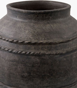 Galey Alix x Livabliss Stevi GAVI-001 Vase, Gray, 15"H x 15"W x 15"D