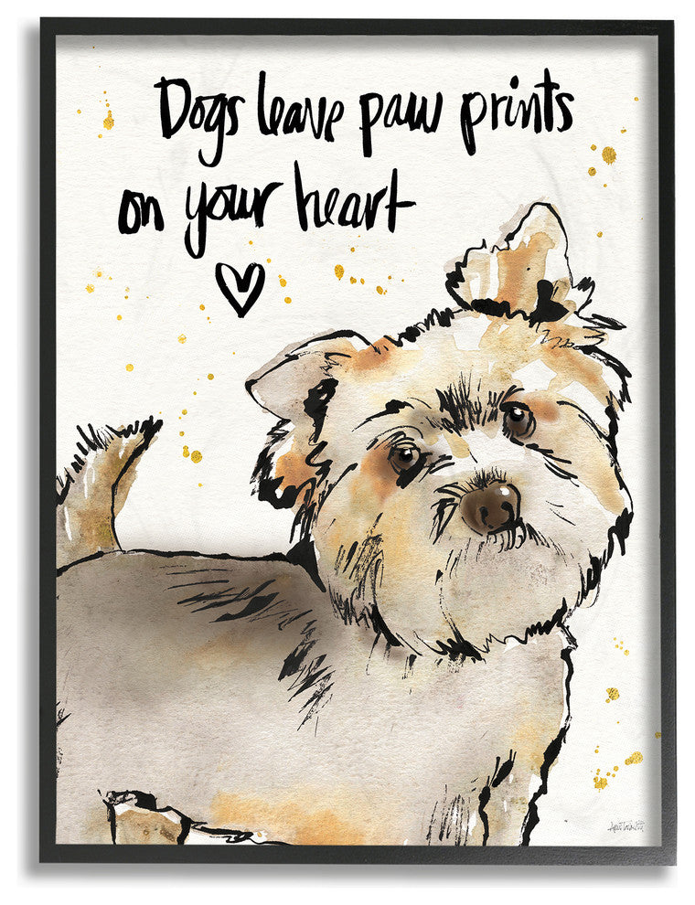 Dogs Leave Paw Prints in Your Heart