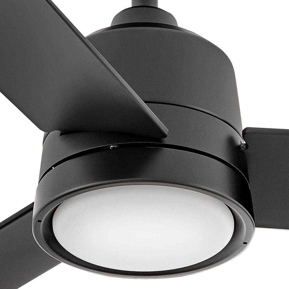 Chet 36" Ceiling Fan, Matte Black