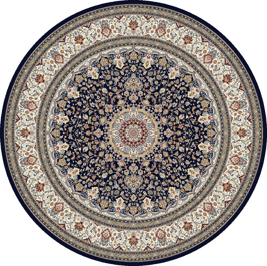 Ancient Garden Rug, 5'3" Round