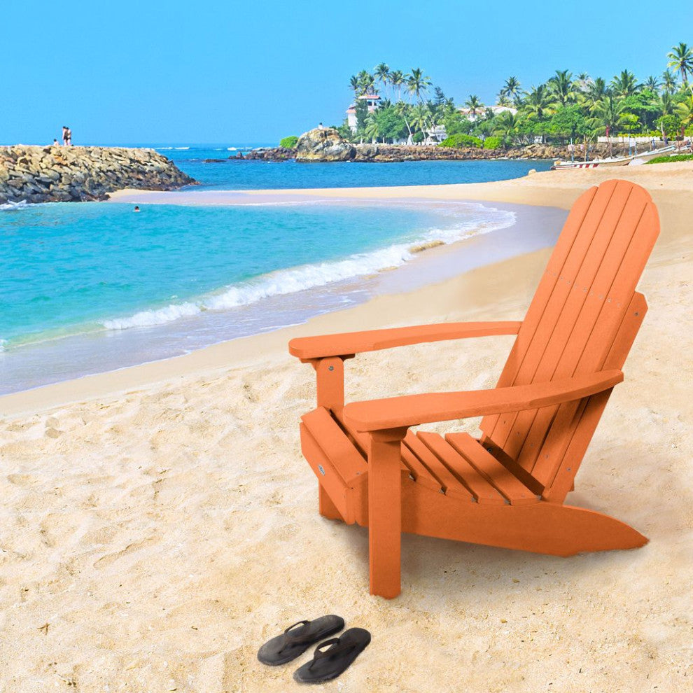 Cape Classic Adirondack Chair, Citrus Orange