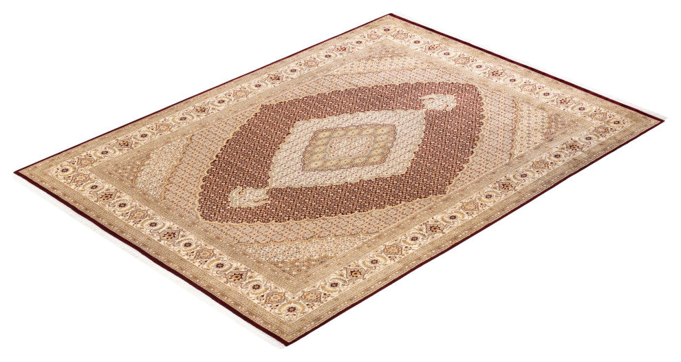 Mogul, One-of-a-Kind Hand-Knotted Area Rug Red, 8'2"x11'2"