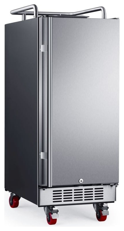 EdgeStar BR1500 15"W Kegerator Conversion Refrigerator - Stainless Steel