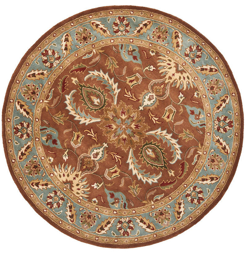Safavieh Heritage Hg968A Brown, Blue Area Rug