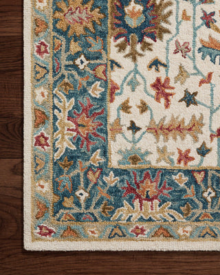 Loloi Victoria Ivory / Sky 2'-6" x 7'-6" Runner