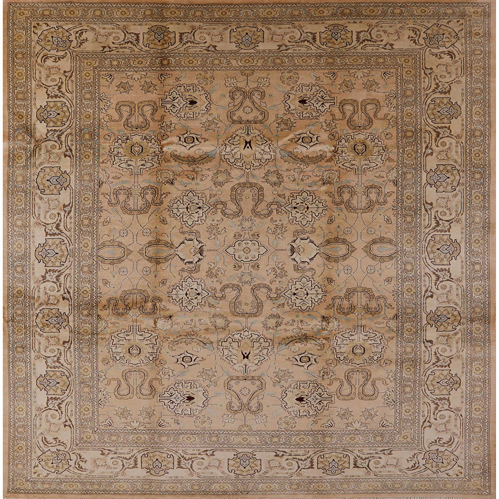 Ahgly Company Indoor Square Mid-Century Modern Area Rugs, 3' Square