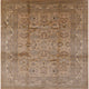 Ahgly Company Indoor Square Mid-Century Modern Area Rugs, 3' Square