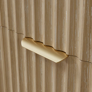 Vinnova Cadiz Bath Vanity, Composite Stone Top, Washed Ash Grey, 84", No Mirror