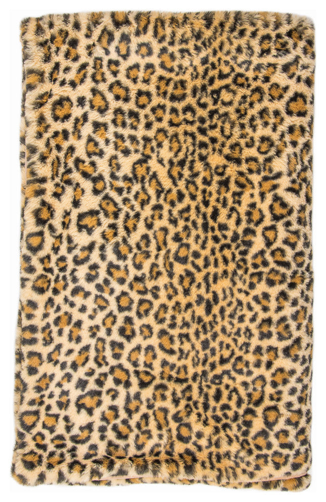 Luxe Home Decor Classic Faux Fur Throw, 1-Piece, 50"x60"