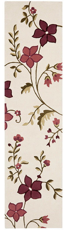 Safavieh Capri Cpr354A Ivory, Purple Area Rug