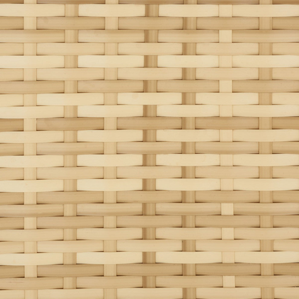 Safavieh Outdoor Viora Loveseat Natural/White Cushion