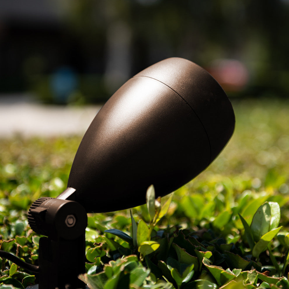 3" Landscape 60W IP65-rated Outdoor Landscape Speaker Pair, Bronze