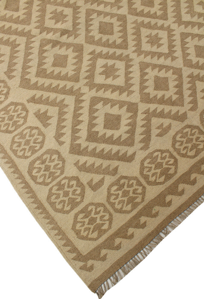 Winchester Kilim Rania Beige Rug, 5'3x6'10