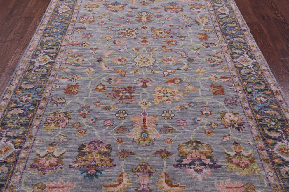 6' 0" X 8' 10" Persian Fine Serapi Handmade Wool Rug - Q15708