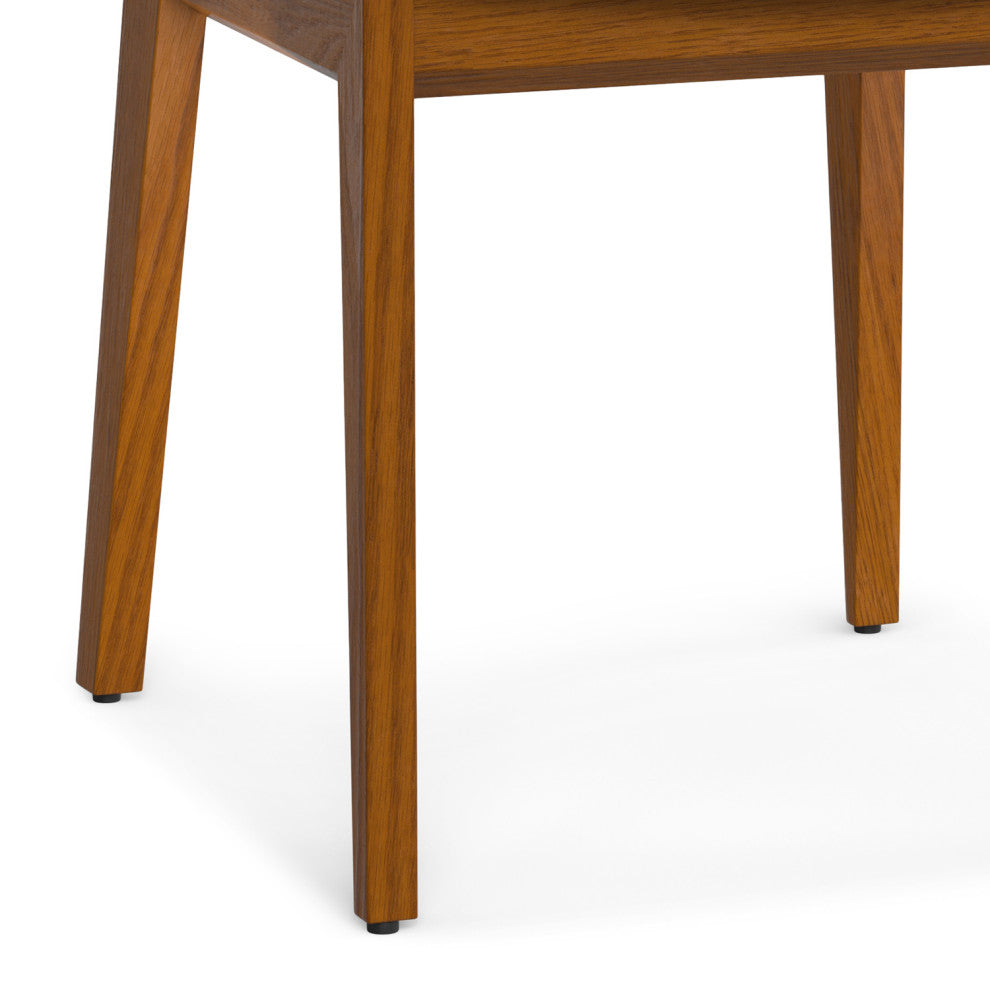 Selena Dining Chair (Set of 2) in Natural Linen Look Fabric