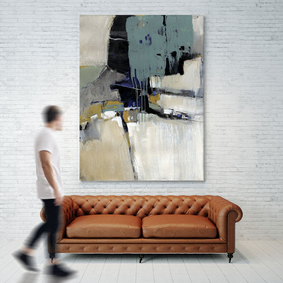 "Fluidity I" Fine Art Giant Canvas Print, 54"x72"