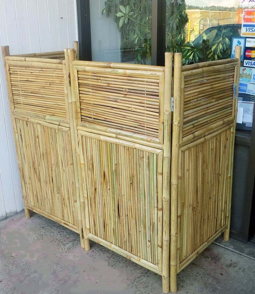 Master Garden Products 4-Panel Bamboo Screen Enclosure, 24x48"