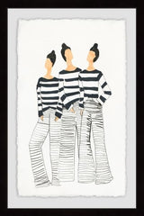 "Paris Style" Framed Painting Print, 16"x24"