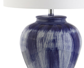 Wayland 26" Ceramic Table Lamp, Seaside Blue