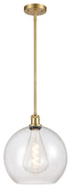 Innovations 516-1S-SG-G124-12 1-Light Mini Pendant, Satin Gold