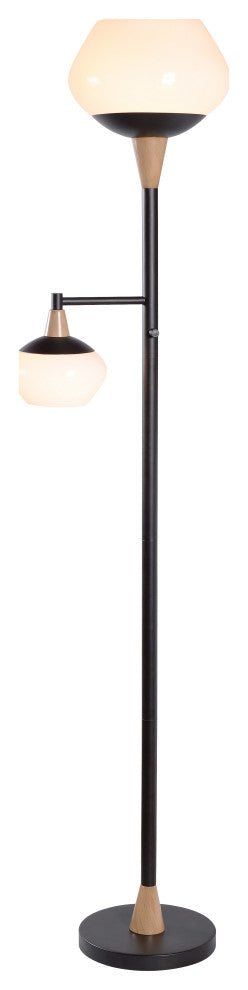 Kenroy 34355ORB 1-Light Torchiere, Edwin