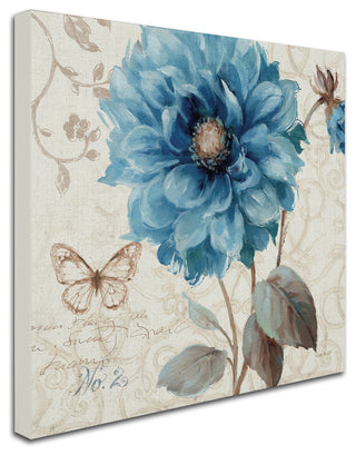 'A Blue Note II' Canvas Art by Lisa Audit