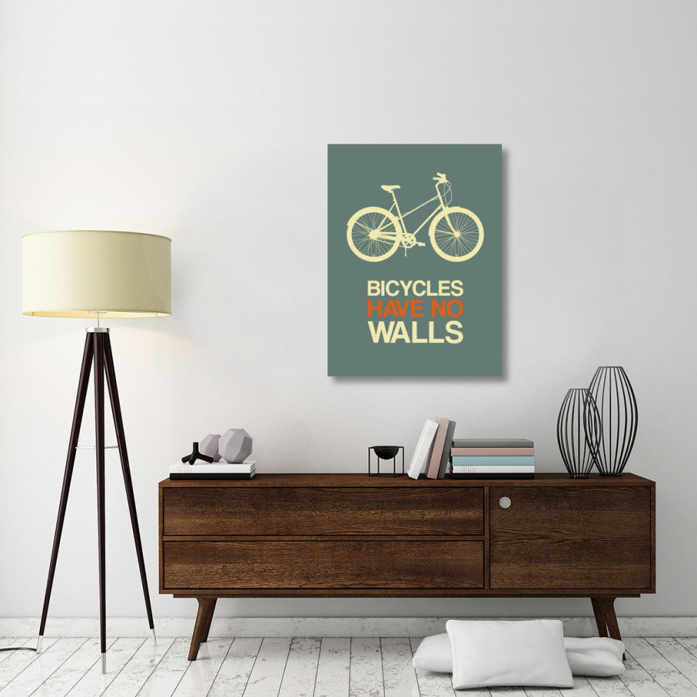 "Bicycles Have No Walls Poster 3" Fine Art Print
