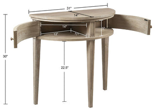Martha Stewart Crestview Storage Console Table 36"W