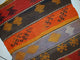Handmade vintage Persian Sumak kilim 2,3' x 4.3' (70cm x 132cm) 1940s
