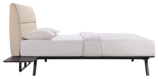 Black Beige Addison 3 Piece Queen Bedroom Set