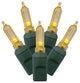 Vickerman X6G7507 50 Yellow Italian Led, 25' Christmas Single Mold Light Strand