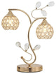 Habkern | Modern Crystal LED Night Lampshade with Eye Protection, Gold, A