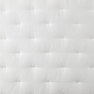 Lyocell Quilt Pillow Sham Set, 2 Piece, White, Standard