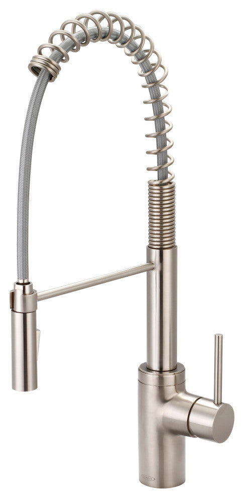 Motegi Single Handle Pull-Down Pre-Rinse Kitchen Faucet, Pvd Brushed Nickel