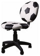 All Star Youth Office Chair With Pneumatic Lift, Black & White