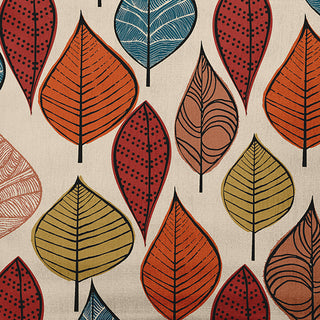 26" x 26" Autumn Leaves Decorative Throw Pillow, Sienna