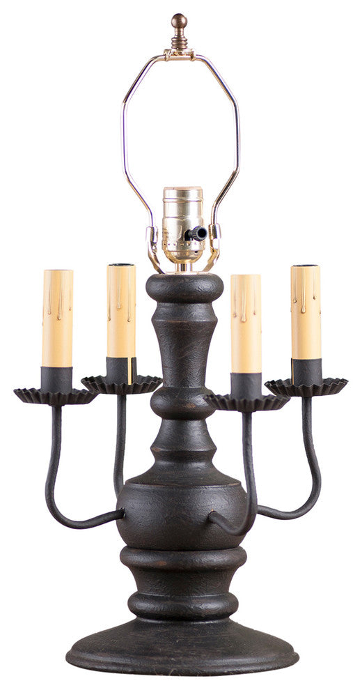 Cedar Creek Lamp Base, Black