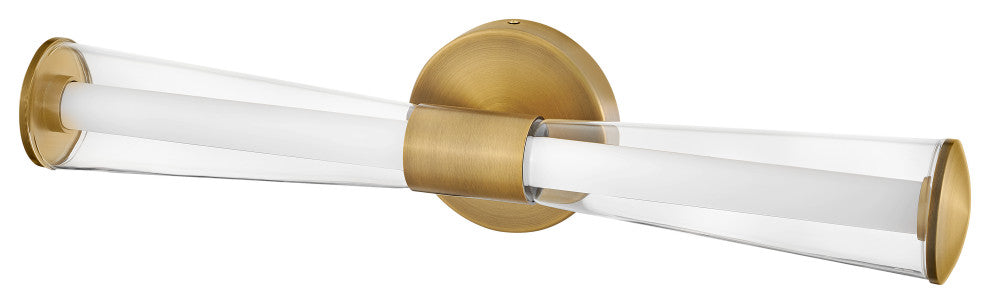 Hinkley Elin Bathroom Vanity Light, Lacquered Brass