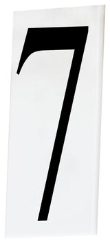 Maxim 53617 5" Tall House Number 7 - White