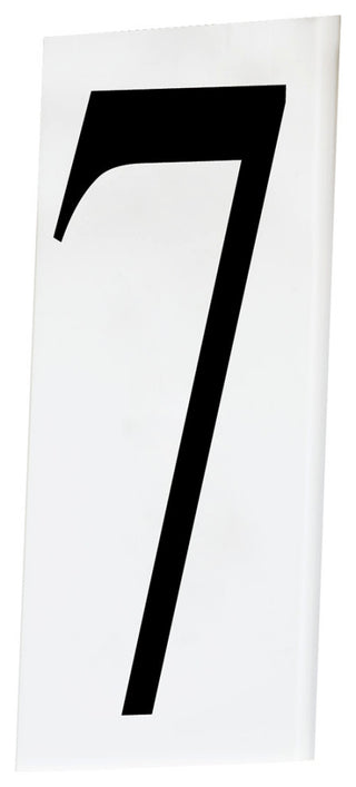 Maxim 53617 5" Tall House Number 7 - White