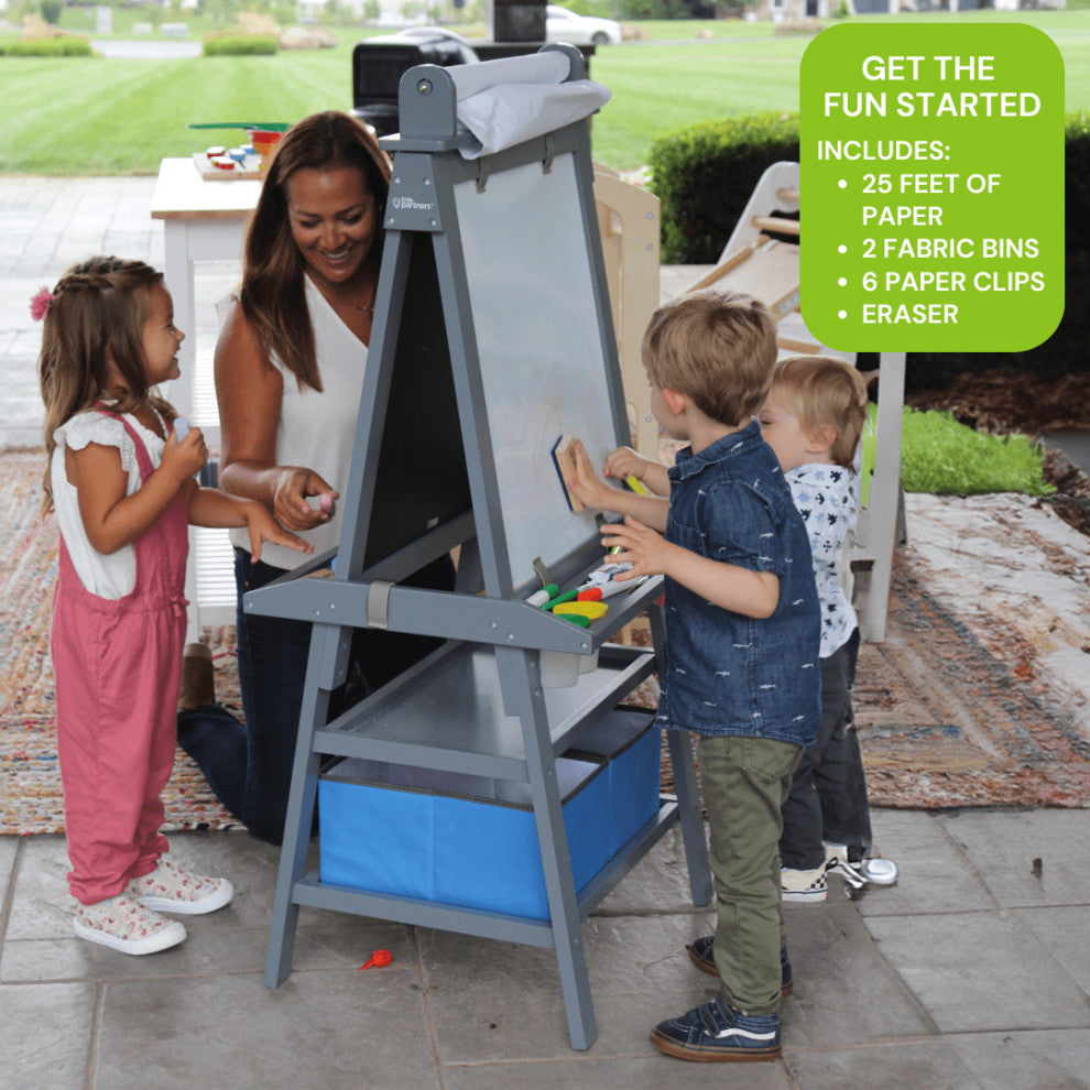 Little Partners Deluxe Learn and Play Art Center, Earl Gray