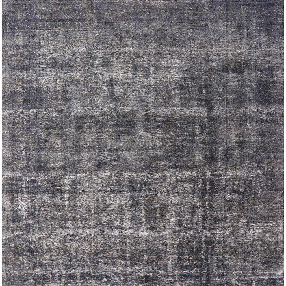 Ahgly Company Indoor Square Mid-Century Modern Area Rugs, 7' Square