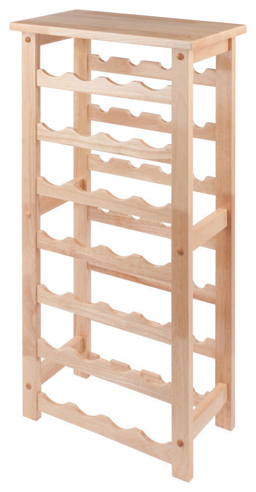 Napa 28-Bottle Wine Rack, Natural
