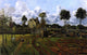 Camille Pissarro Landscape at Pontoise, 18"x27" Wall Decal