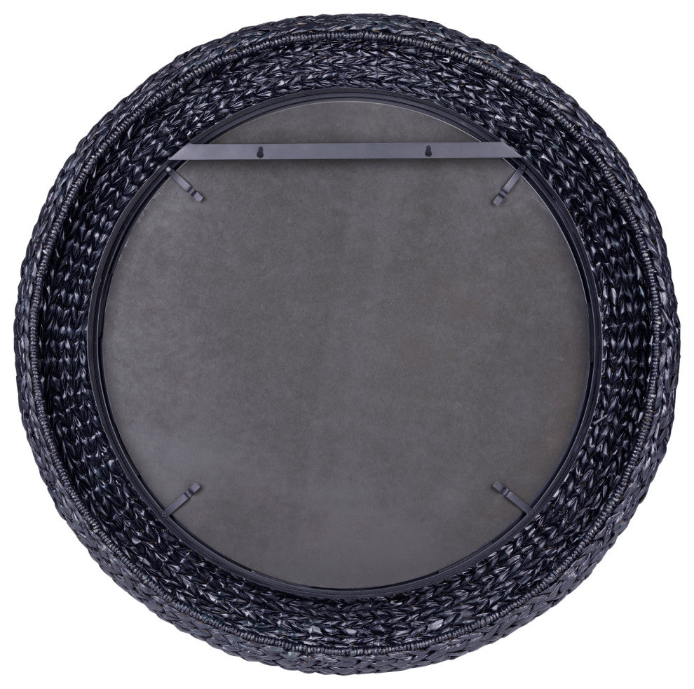 Varaluz 457MI40 Athena 40-1/4" Diameter Circular Framed Bathroom - French Gold