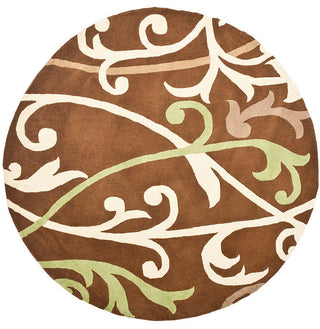 Safavieh Soho Soh256A Rug, Brown/Multi, 3'6"x5'6"