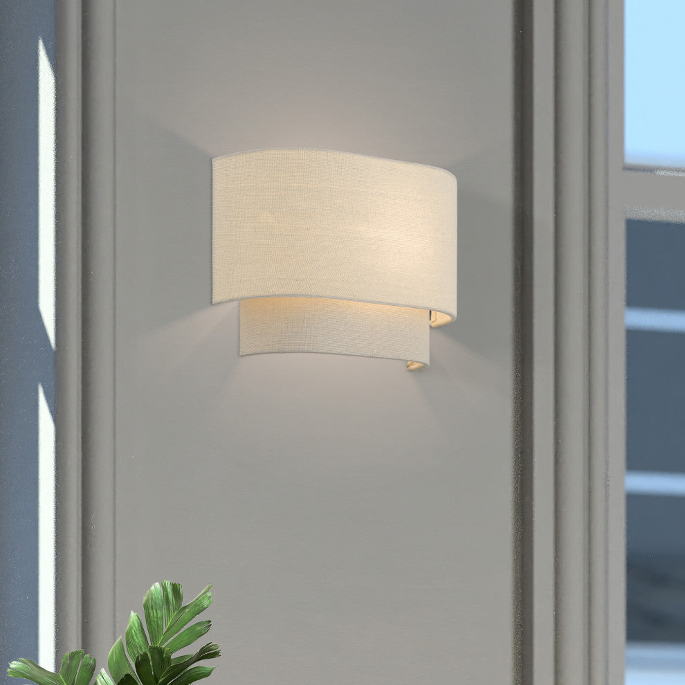 Bellingham 1-Light Antique Gold Leaf ADA Sconce